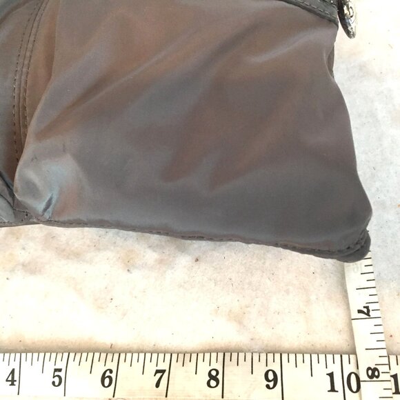 Brighton GoGo  Tan & Brown Lightweight Nylon Bag Front Pockets 431190 - Picture 7 of 9